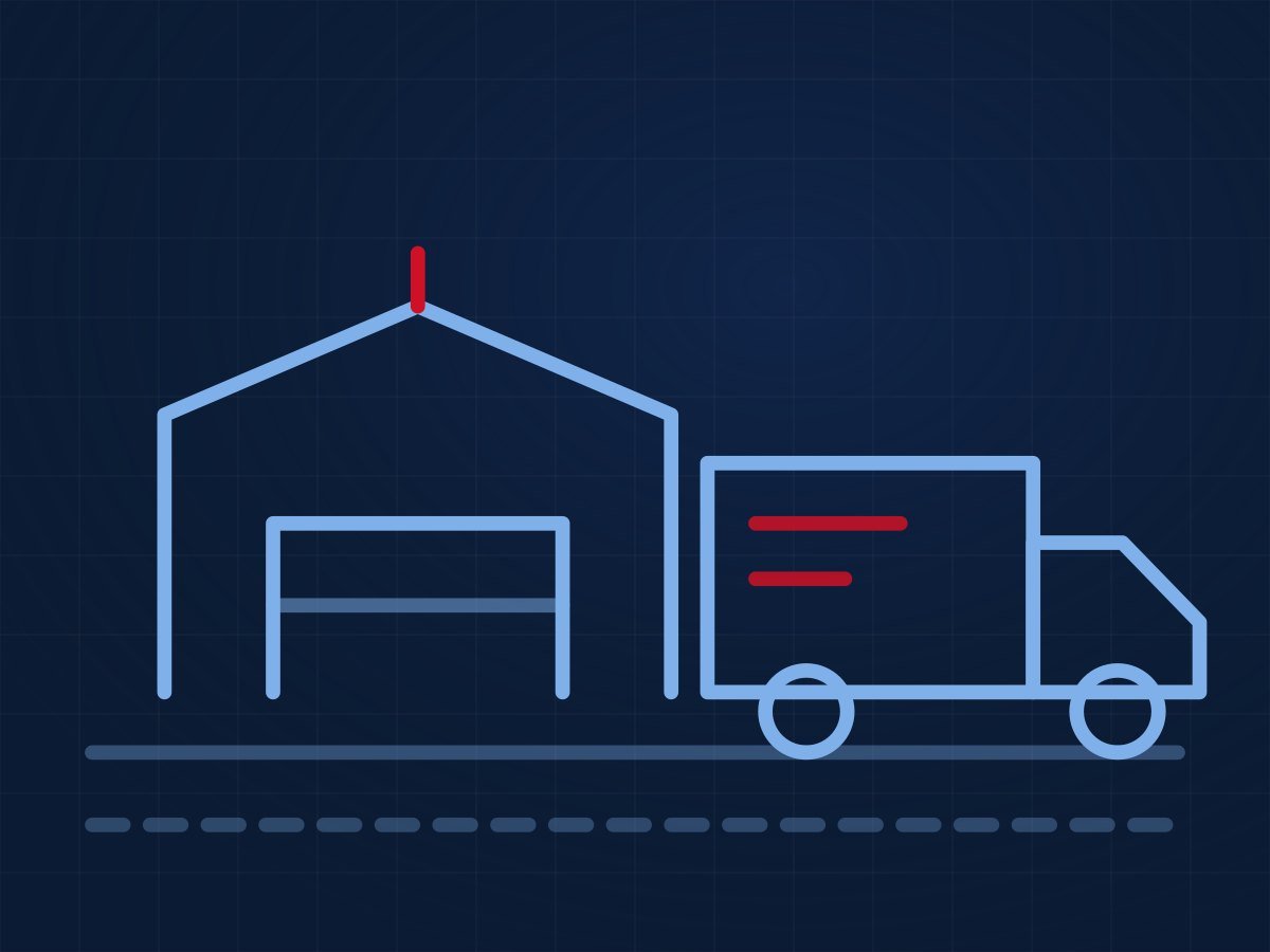 Warehousing and movement arranged to a brief
