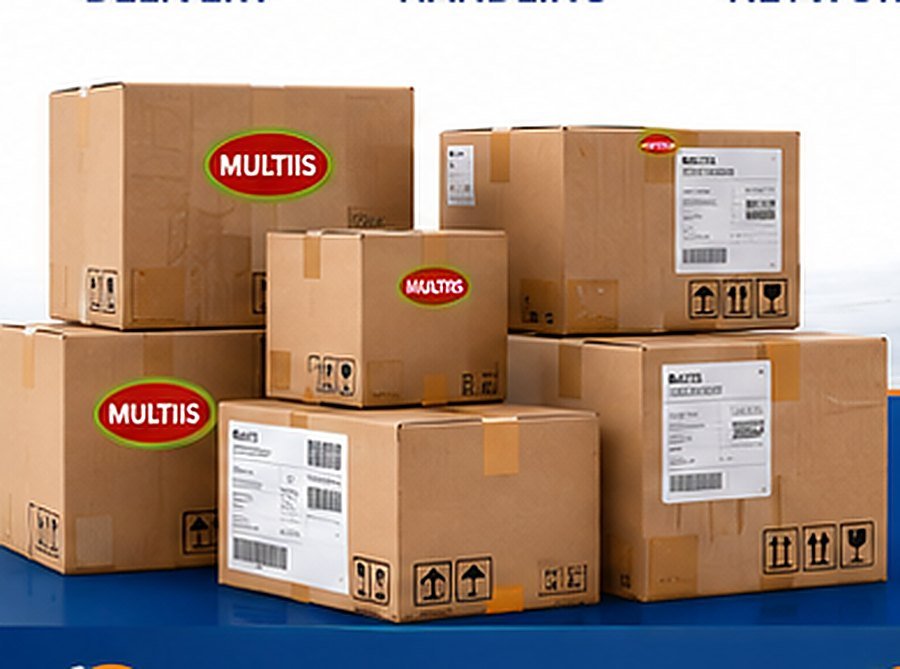 Graded makhana packed and labelled into export cartons
