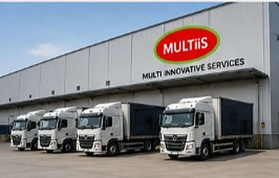MULTIIS fleet at a distribution centre