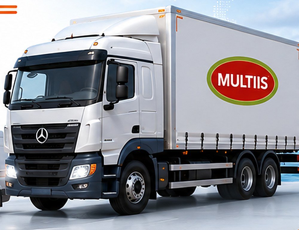 A MULTIIS truck loaded for a full truck load movement